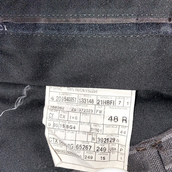 Gucci Wool & Cashmere PinStriped Pants US32​​ - Picture 4 of 6